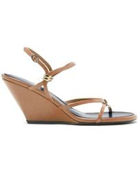 Proenza Schouler - Strappy Wedged Sandals - Lyst