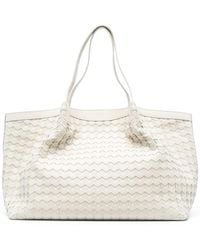Serapian - Textured Shoulder Bag - Lyst