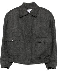 Stella McCartney - Flap-Pocket Herringbone Jacket - Lyst