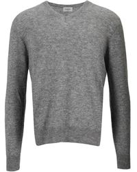 Saint Laurent - V-Neck Knitwear - Lyst