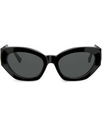 Versace Eyewear Cat-Eye-Sonnenbrille - Schwarz