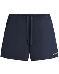 Kith - Short De Bain À Logo Brodé - Lyst
