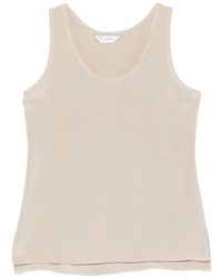 Max Mara - Satin-Finish Sleeveless Top - Lyst