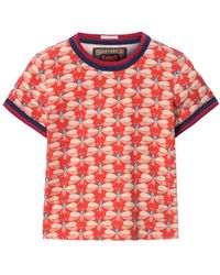 La DoubleJ - X Mother Itty Bitty Double Binding Ringer T-Shirt - Lyst