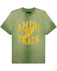 Amiri - T-shirt Track con logo - Lyst