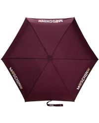 Moschino - Teddy Bear Logo-print Foldable Umbrella - Lyst