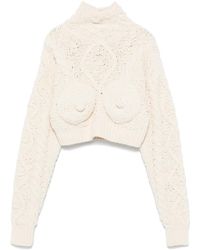 Jean Paul Gaultier - クロップド セーター - Lyst