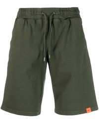 Aspesi - Logo-Patch Drawstring-Waistband Shorts - Lyst