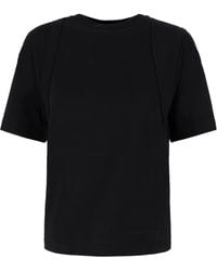 McQueen - Embroidered-Logo T-Shirt - Lyst