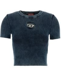 DIESEL - T-Shirt M-Anchor À Manches Courtes - Lyst