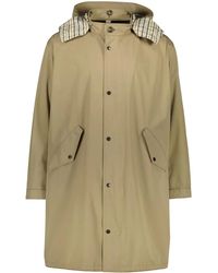 Yves Salomon - Hooded Parka Coat - Lyst