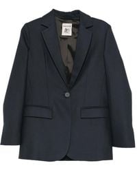 Semicouture - Blazer con botones - Lyst