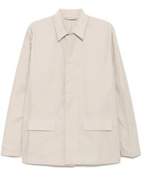 メンズ Rier グリーン コットンポプリン シャツ ホワイト | Lyst