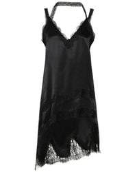 Marella - Lace-Trim Asymmetric Midi Dress - Lyst