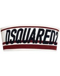DSquared² - Striped Knitted Top - Lyst