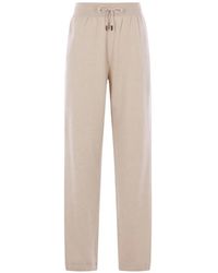 Loro Piana - Drawstring-Fastening Track Pants - Lyst