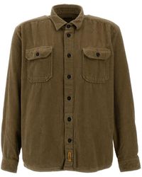 B.D. Baggies - Union Corduroy Chest-Pocket Shirt - Lyst