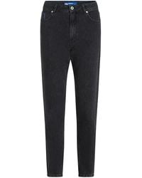 Karl Lagerfeld - Logo-Patch Jeans - Lyst