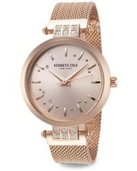 Kenneth Cole - Montre À Boîtier Rond Mm - Lyst