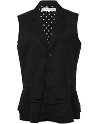 Comme des Garçons - Ruffled Peplum Waistcoat - Lyst