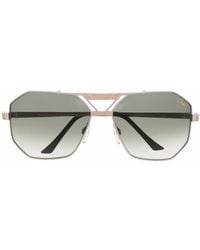 Cazal - Hexagonal Pilot Sunglasses - Lyst