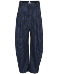 Henrik Vibskov - One Check-Pattern Wool Trousers - Lyst