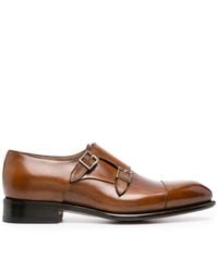 Santoni - Monk-Schuhe mit doppelter Schnalle - Lyst