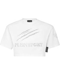 Philipp Plein - Katoenen T-shirt Met Logoprint - Lyst