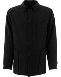 Kaptain Sunshine - Button-Down Patch-Pocket Coat - Lyst