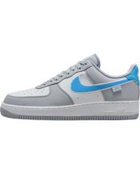 Nike - Air Force 1 Low '07 Next Nature "Wolf/University" Sneakers - Lyst