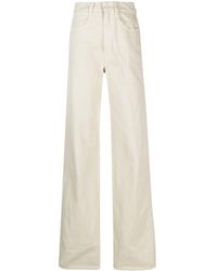 Lemaire Jeans a gamba ampia - Neutro