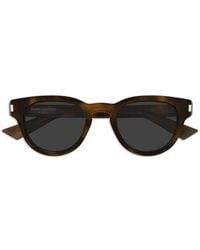 Saint Laurent - Round-Frame Sunglasses - Lyst
