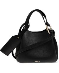 Furla - Cabas Nuvola En Cuir Grainé Mini - Lyst