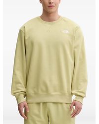 The North Face - Essential Logo-Embroidered Sweatshirt - Lyst