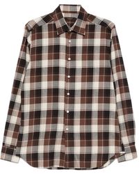 Glanshirt - Check-Pattern Shirt - Lyst