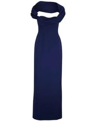 Carolina Herrera - Sofia Off-Shoulder Maxi Dress - Lyst