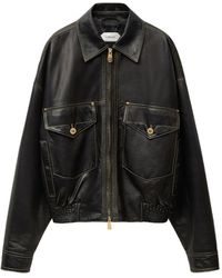 Versace - Nappa Blouson - Lyst