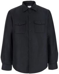 Aspesi - Button-Fastening Shirt Jacket - Lyst