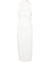 The Mannei - Cut-out Sleeveless Midi Dress - Lyst