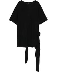 Limi Feu - Asymmetric Jersey T-Shirt - Lyst