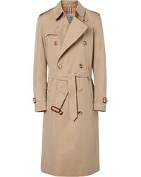 Burberry - Trench The Kensington Heritage lungo - Lyst