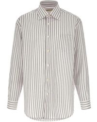 NAMACHEKO - Colt Jacquard-Stripe Shirt - Lyst