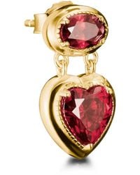 Thomas Sabo - Elyndra Ohrringe Mit Herzschliff - Lyst