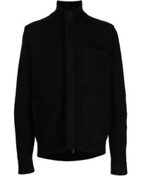 Transit - Concealed-front Knit Cardigan - Lyst