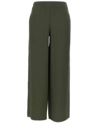 Kangra - Silk Straight-Leg Pants - Lyst