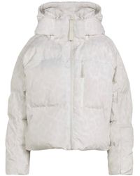 adidas - X Stella Mccartney Short Padded Winter Jacket Printed - Lyst