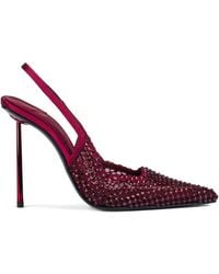 Le Silla - 120 Mm Gilda Verfraaide Slingback Pumps - Lyst