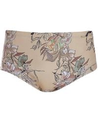 Amir Slama - Slip De Bain À Fleurs - Lyst