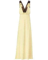 Costarellos - Janessa Lace Floral-Appliqué Gown - Lyst