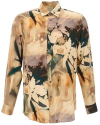 Paul Smith - Abstract-print Shirt - Lyst